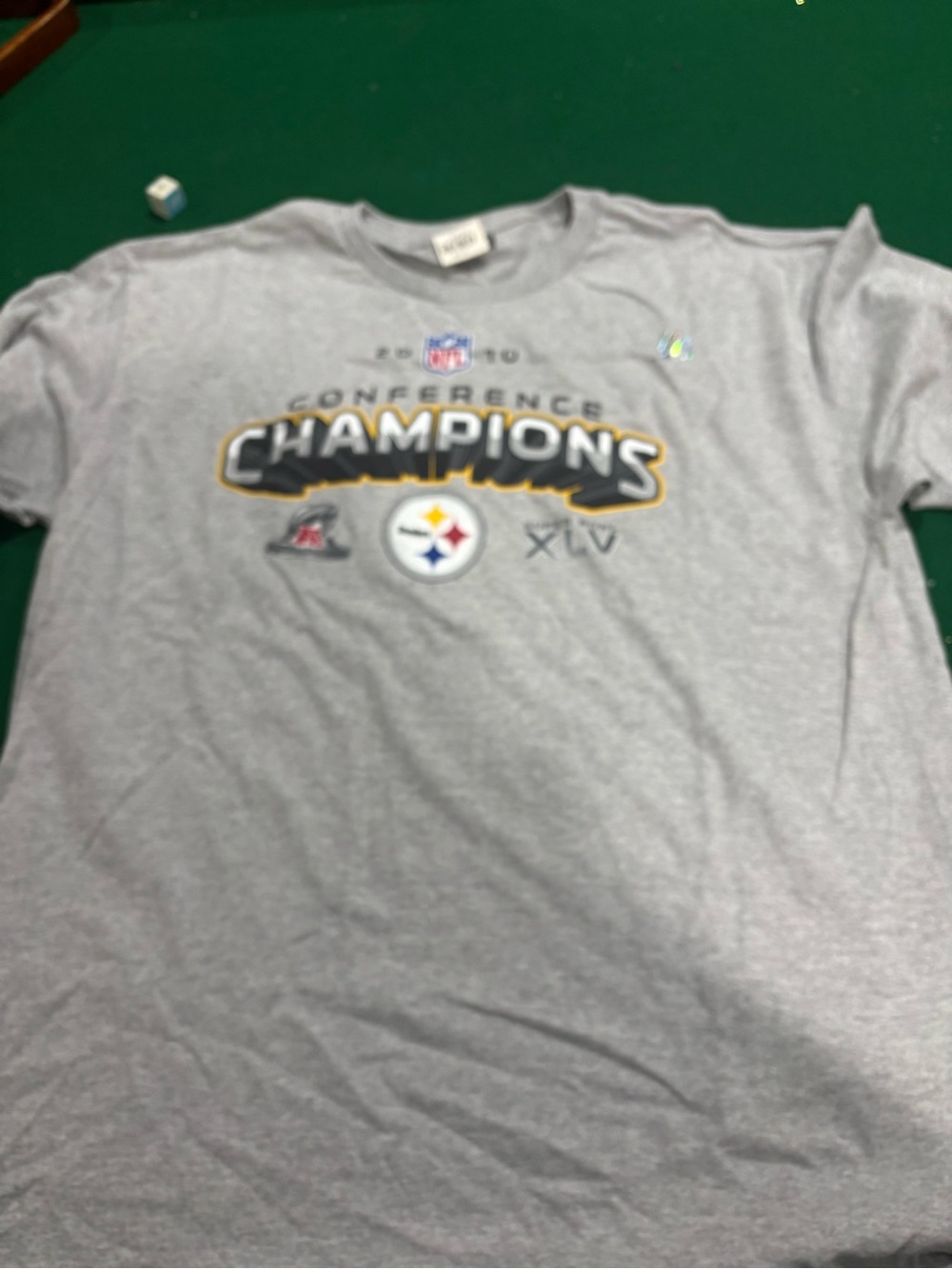 jcpenney Gray Pittsburgh Conference Champions Graphic Tee